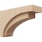 Ekena Millwork 7"W x 21"D x 14"H Classic Rivera Rough Cedar Woodgrain TimberThane Corbel, Primed Tan CORUR07X21X14RIVRCPR - alternate 1